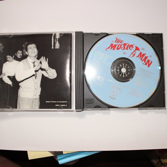 3/$55❤️THE MUSIC MAN 1957 Original Broadway Cast Classics CD Robert Preston - Picture 4 of 11